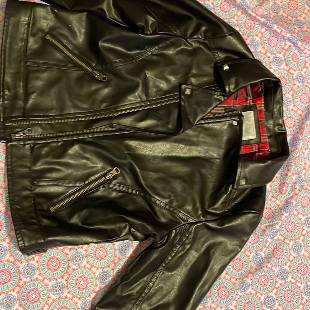 Girls leather jacket